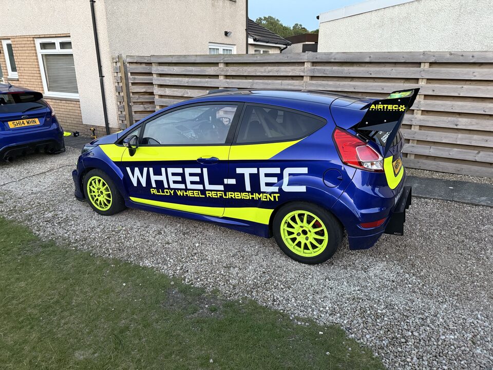 Finished Wheeltec Ford Fiesta Race Car Graphics project photo 2 of 12