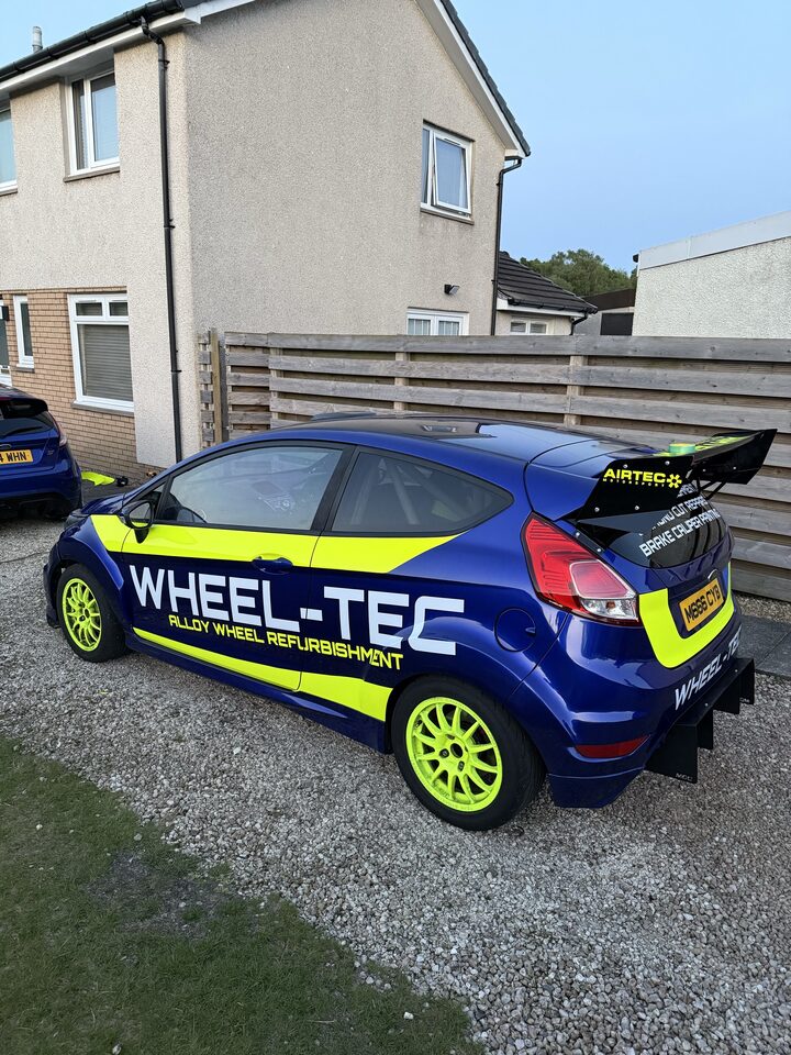 Finished Wheeltec Ford Fiesta Race Car Graphics project photo 3 of 12