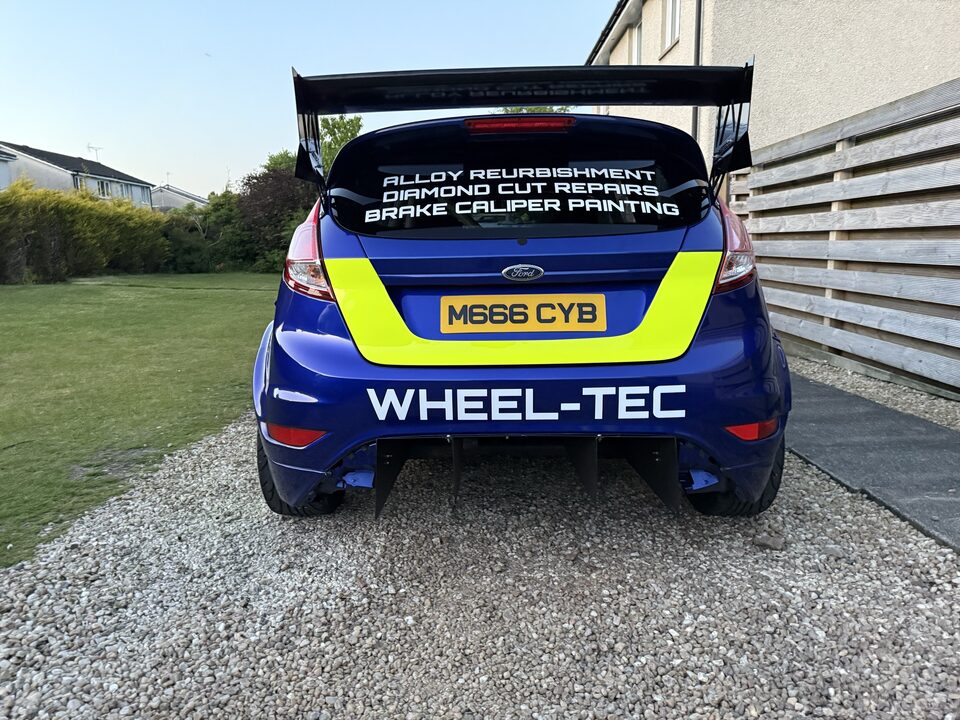 Finished Wheeltec Ford Fiesta Race Car Graphics project photo 5 of 12