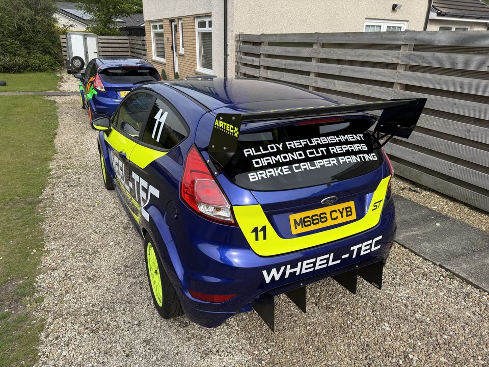 Finished Wheeltec Ford Fiesta Race Car Graphics project photo 8 of 12