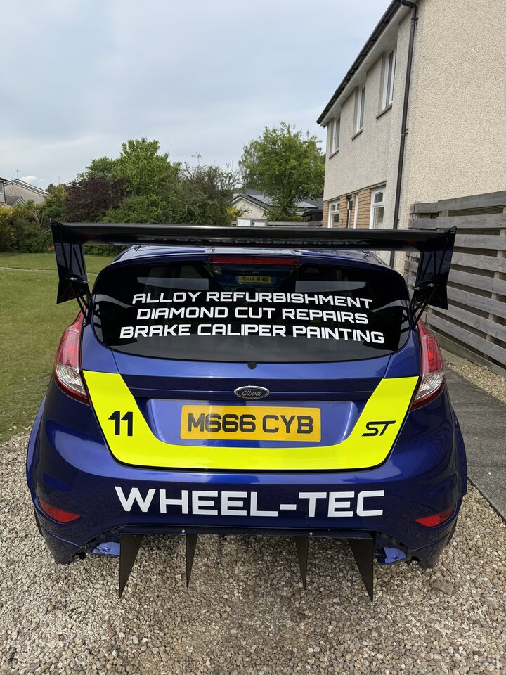 Finished Wheeltec Ford Fiesta Race Car Graphics project photo 9 of 12