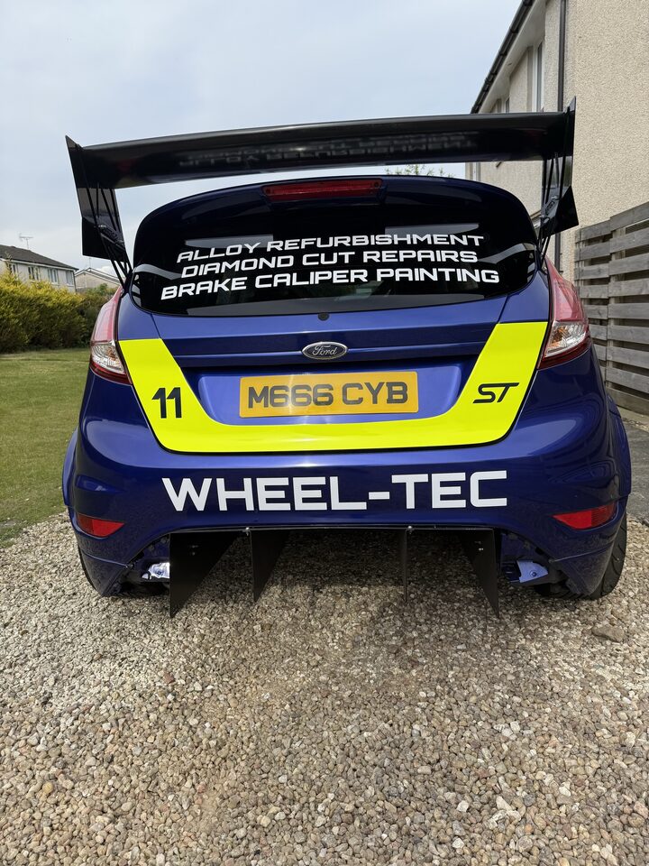 Finished Wheeltec Ford Fiesta Race Car Graphics project photo 10 of 12