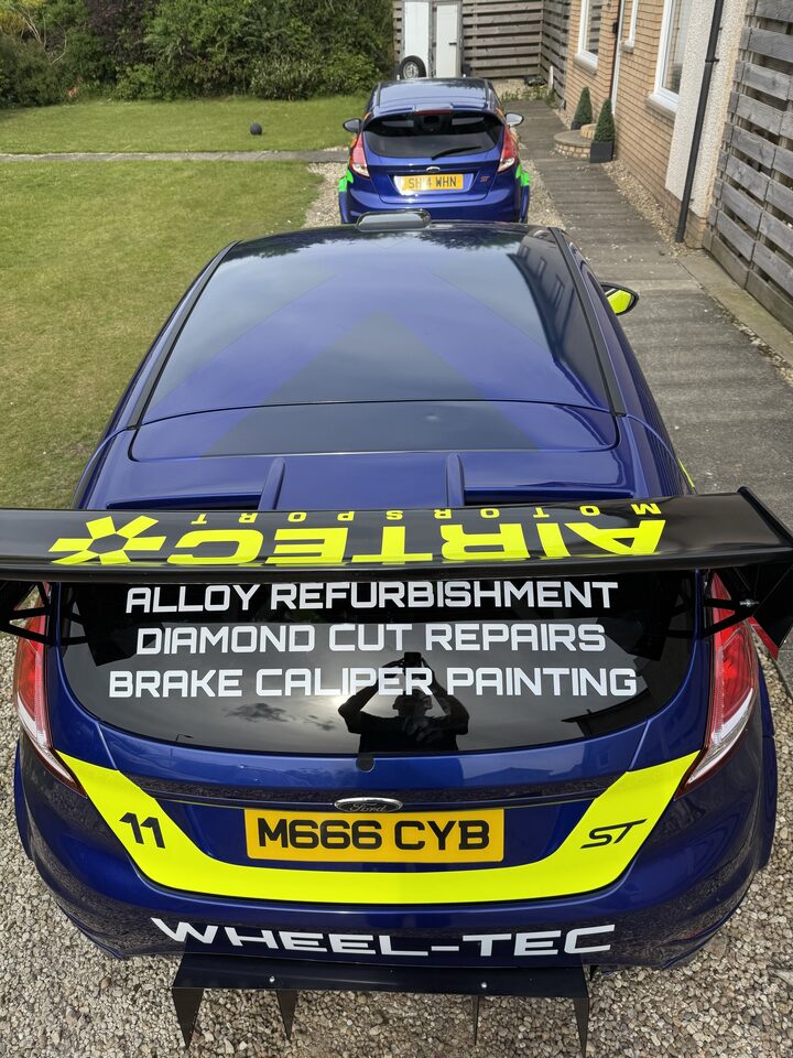 Finished Wheeltec Ford Fiesta Race Car Graphics project photo 11 of 12