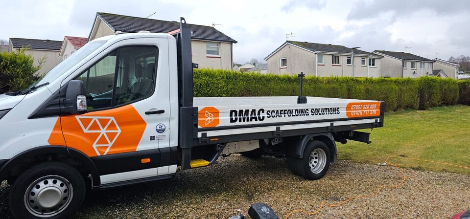 Finished DMAC Scaffolding Ford Transit Van Graphics project photo 2 of 3