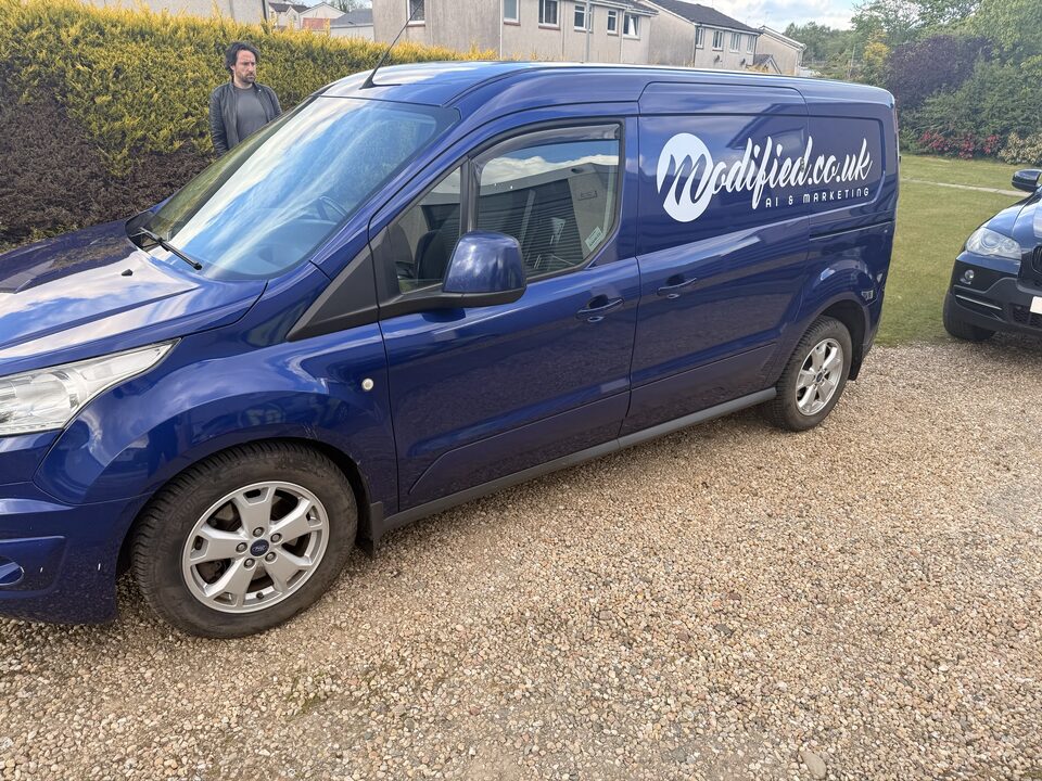 Finished Modified.co.uk Branded Van Graphics project photo 1 of 4