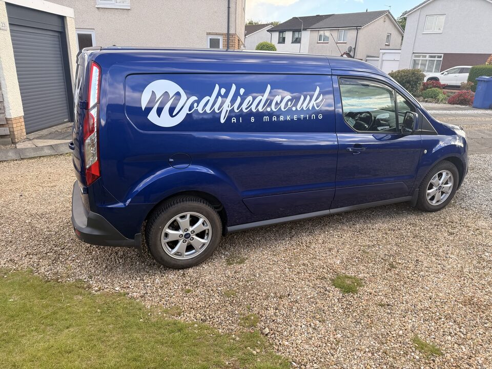 Finished Modified.co.uk Branded Van Graphics project photo 3 of 4